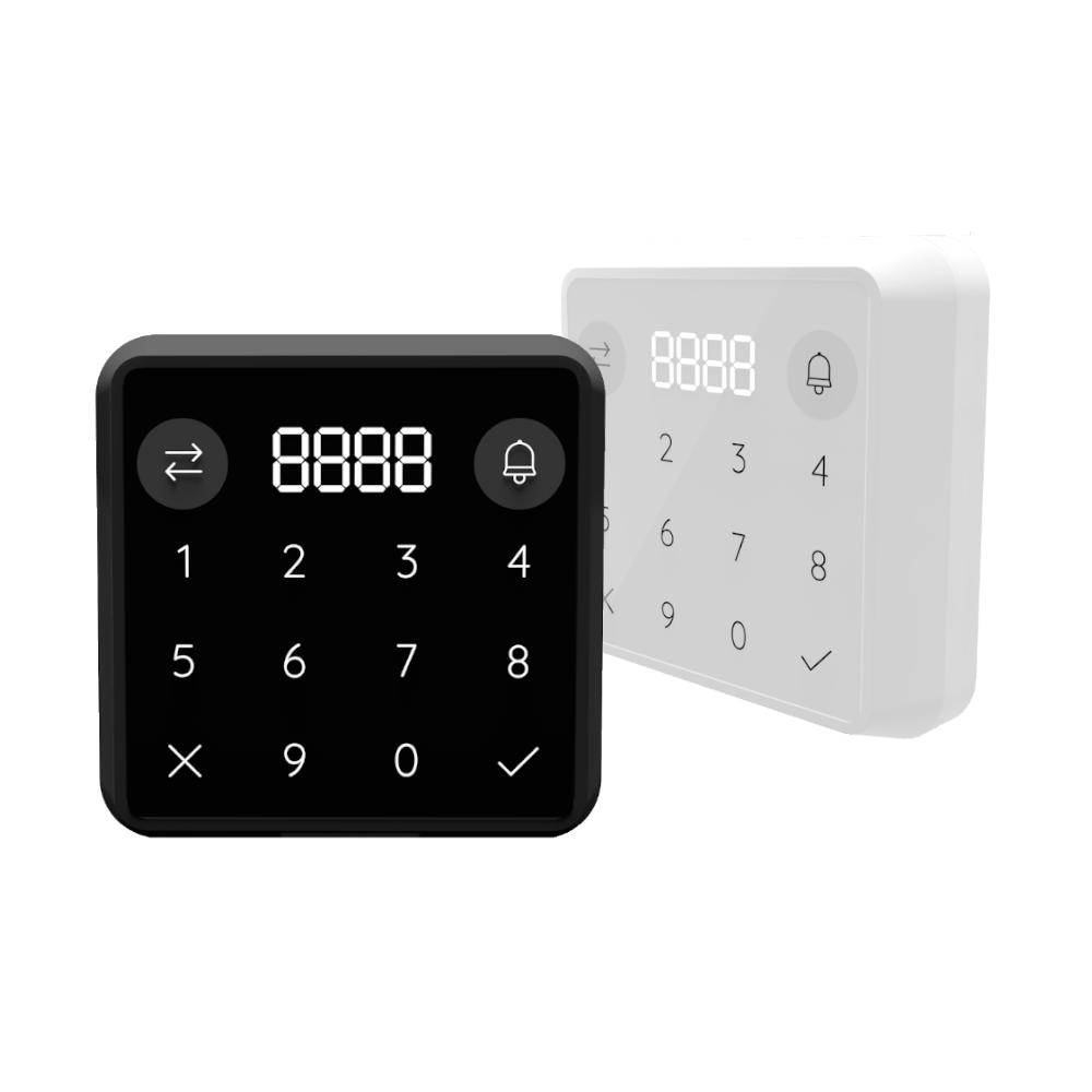 RFID10-Versione con tastiera-colore bianco e nero